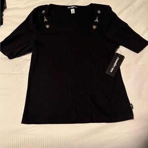 Karl Lagerfeld Paris - Brand New w/ Tags And SOFT!  Great Soft Cozy Classy!